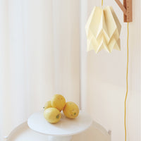 Orikomi Wall Lamp Plain Pale Yellow