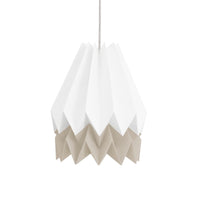 Oikomi Branco com Risca Taupe