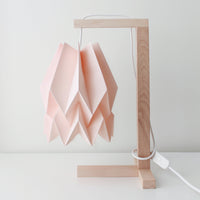 Orikomi Table Lamp Plain Pastel Pink