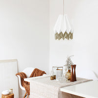 Orikomi PLUS Branco com Risca Taupe
