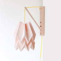 Orikomi Wall Lamp Plain Pastel Pink