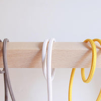 Orikomi de Mesa Amarelo com Risca Branca