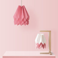 Orikomi de Mesa Branco com Risca Rosado