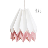 Orikomi PLUS Branco com Risca Rosado