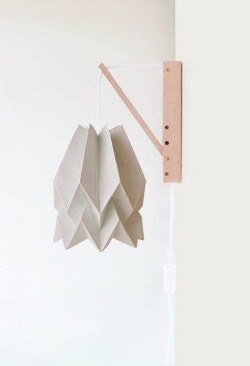 Orikomi Wall Lamp Plain Light Taupe