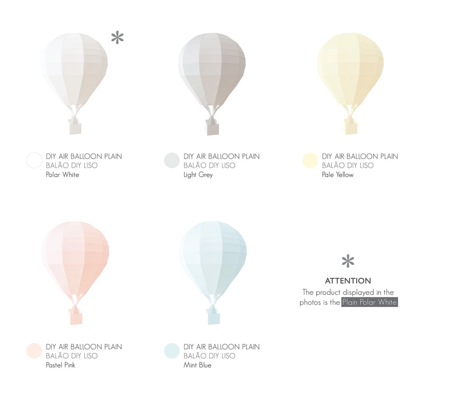 DIY Air Balloon Kit - Plain