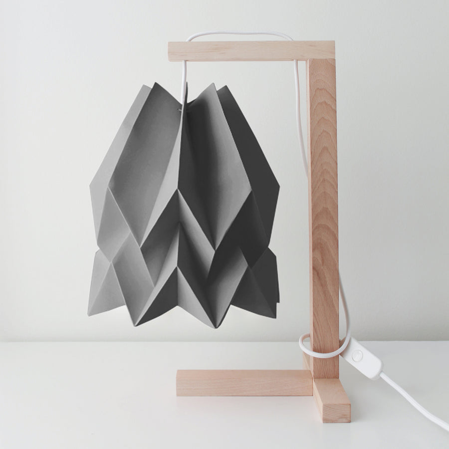 Orikomi Table Lamp Plain Alpine Grey